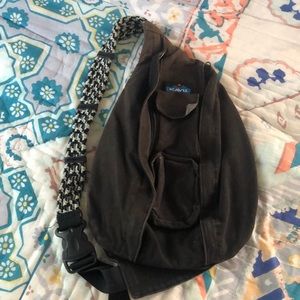 Black kavu rope bag